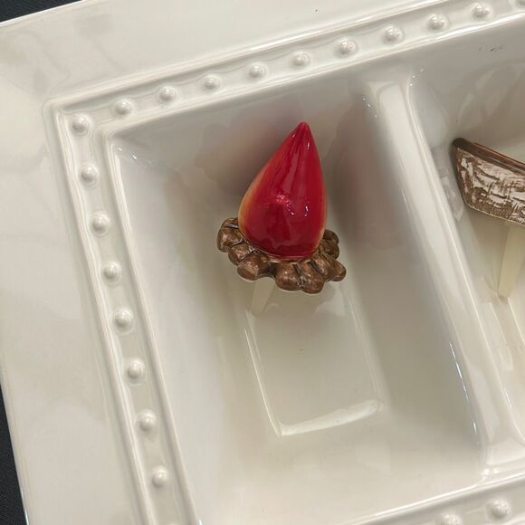 Nora Fleming Divided Dish w/Faux Minis - Picture 2 of 6